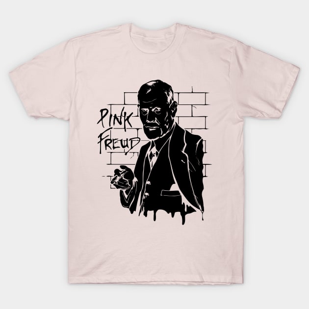 Psychology gift. Pink Sigmund Freud . Perfect present for mom mother dad father friend him or her T-Shirt by SerenityByAlex